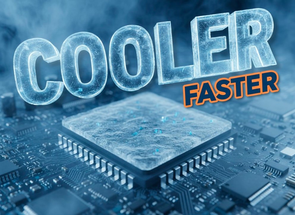  iPhone 17 Pro Max vapor chamber cooling system internal diagram blue