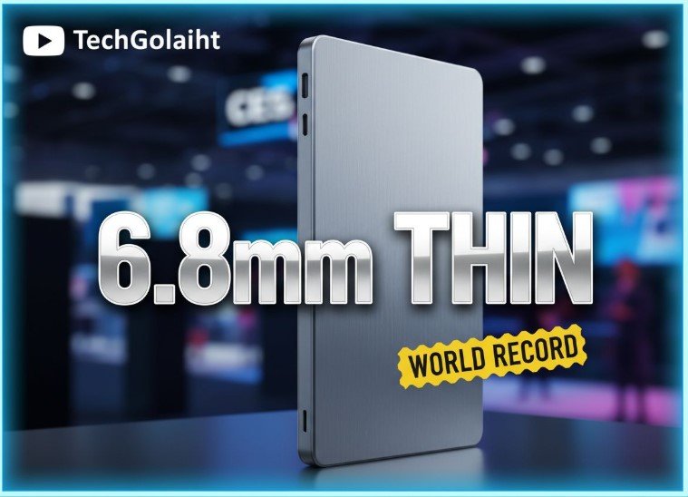  slim titanium portable power bank CES 2026