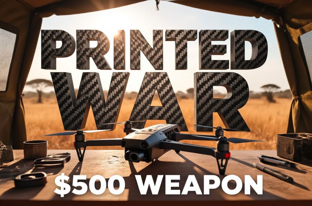 3d printed military drone prototype kenya desert