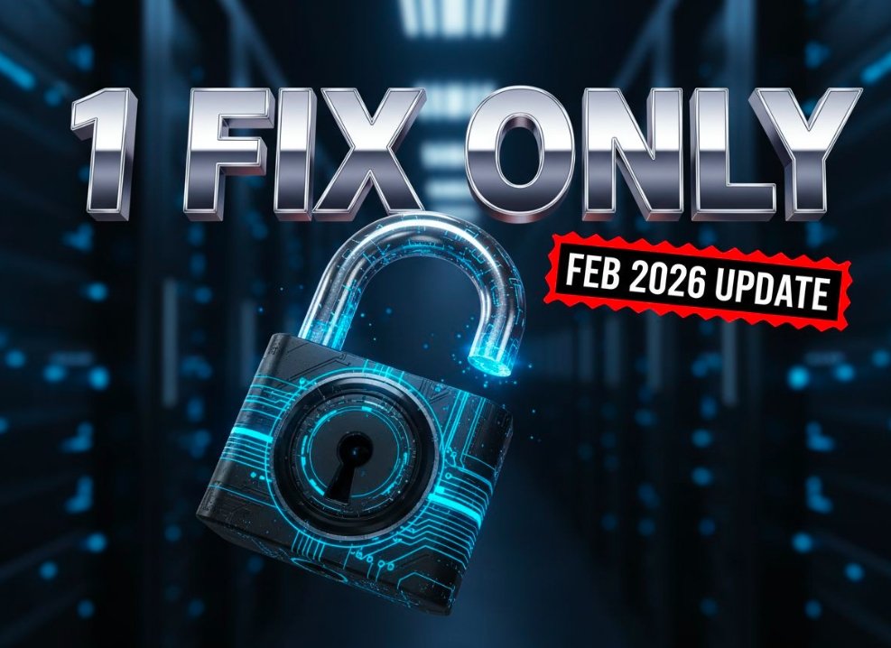 Android 16 February 2026 security update notification on smartphone screen