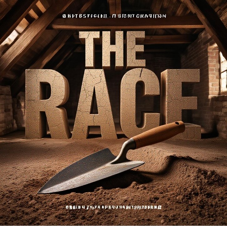 Archaeologist holding 18th century artifact near brick foundation