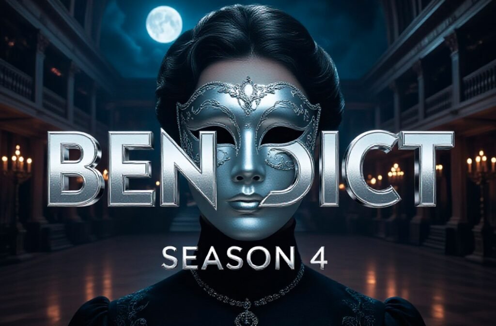 Benedict Bridgerton silver mask masquerade ball concept art