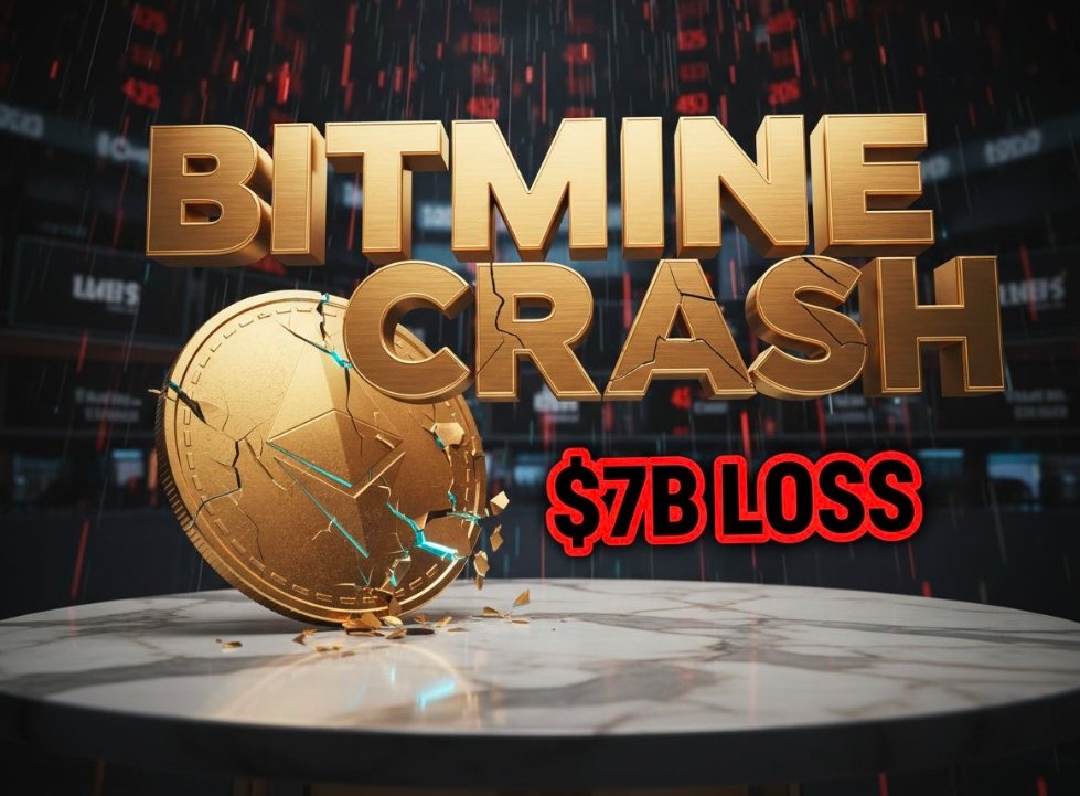  Ethereum coin chart crashing red candlestick down trend background