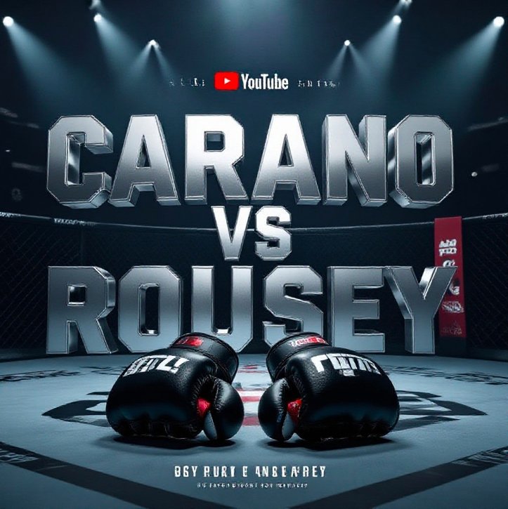 Gina Carano Ronda Rousey MMA fight Netflix hexagon event