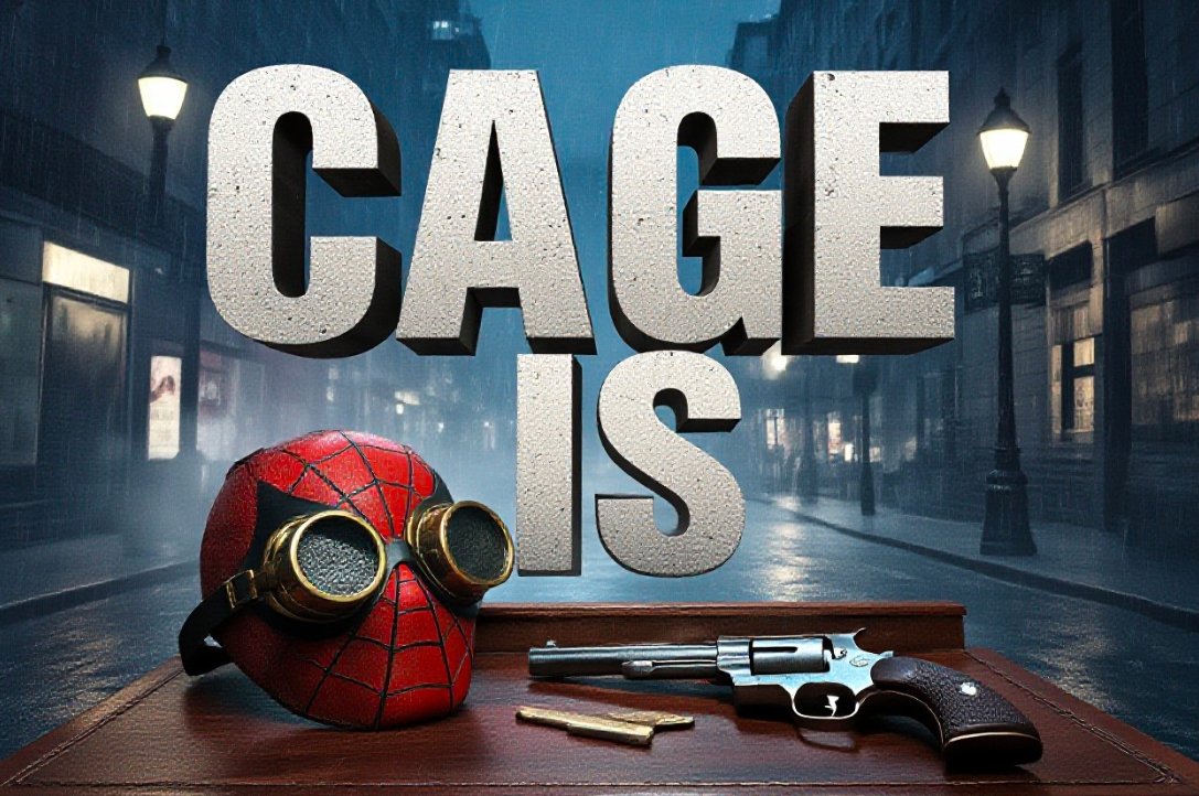 Nicolas Cage Spider Noir Ben Reilly 1930s detective costume