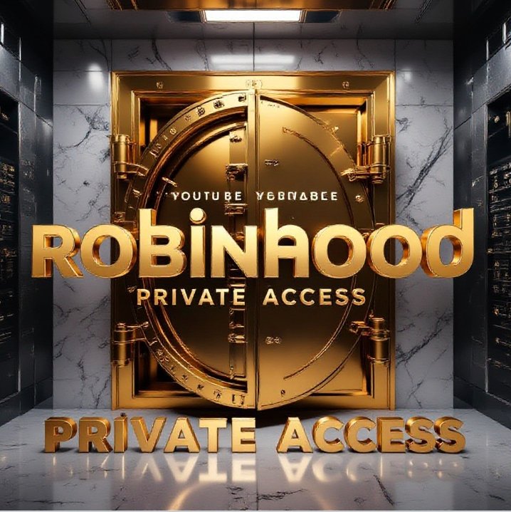 Robinhood app interface showing private market fund graph rising