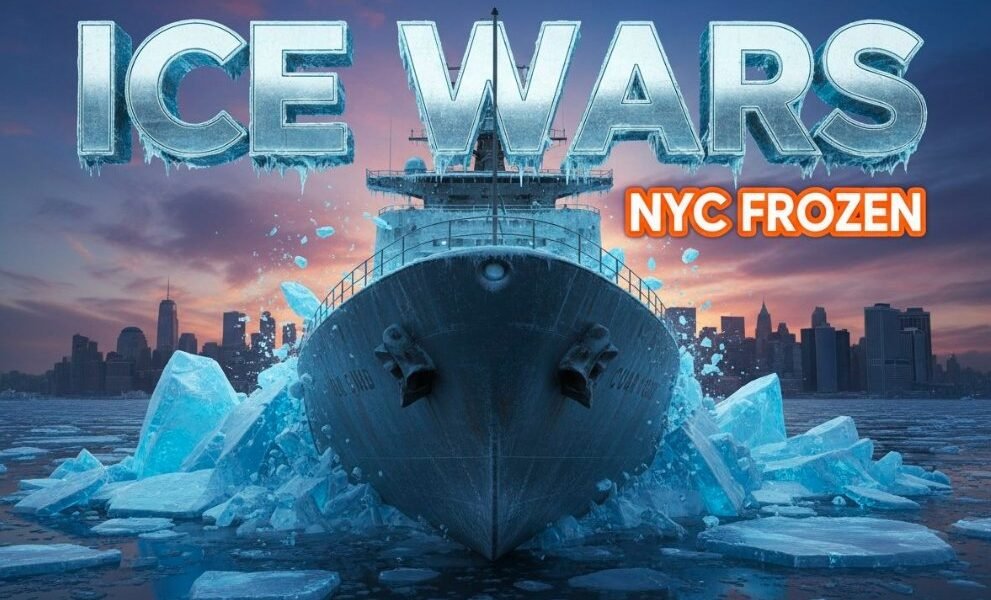 Coast Guard Icebreakers Battle Frozen Hudson to Save NYC Supply Chain