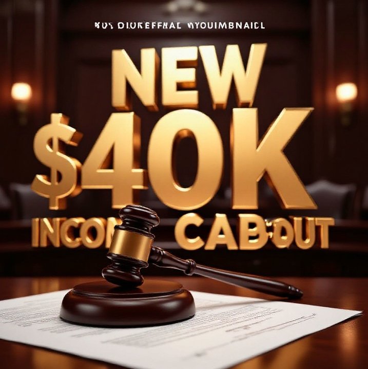 congressional tax proposal document on wooden desk with calculator