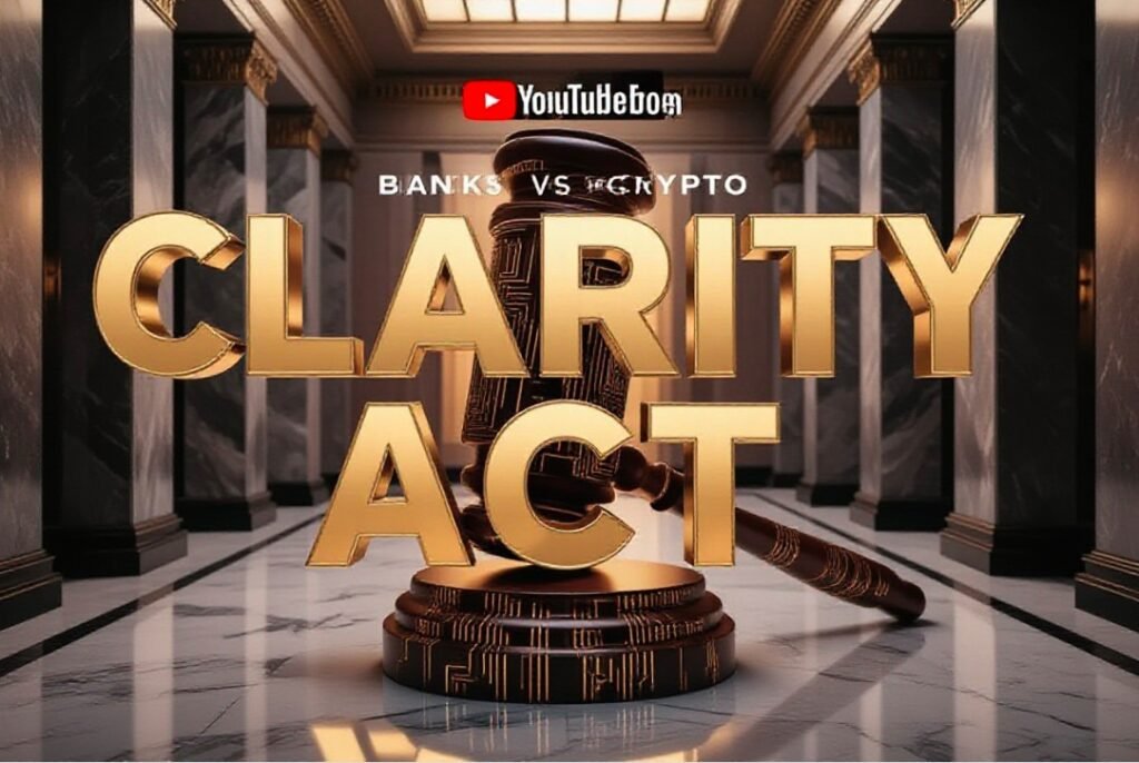 digital chamber clarity act stablecoin regulation debate concept