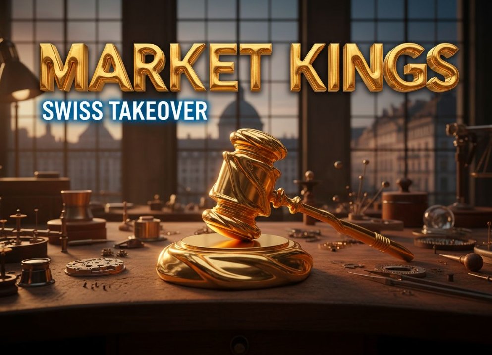 luxury swiss watch market share growth chart