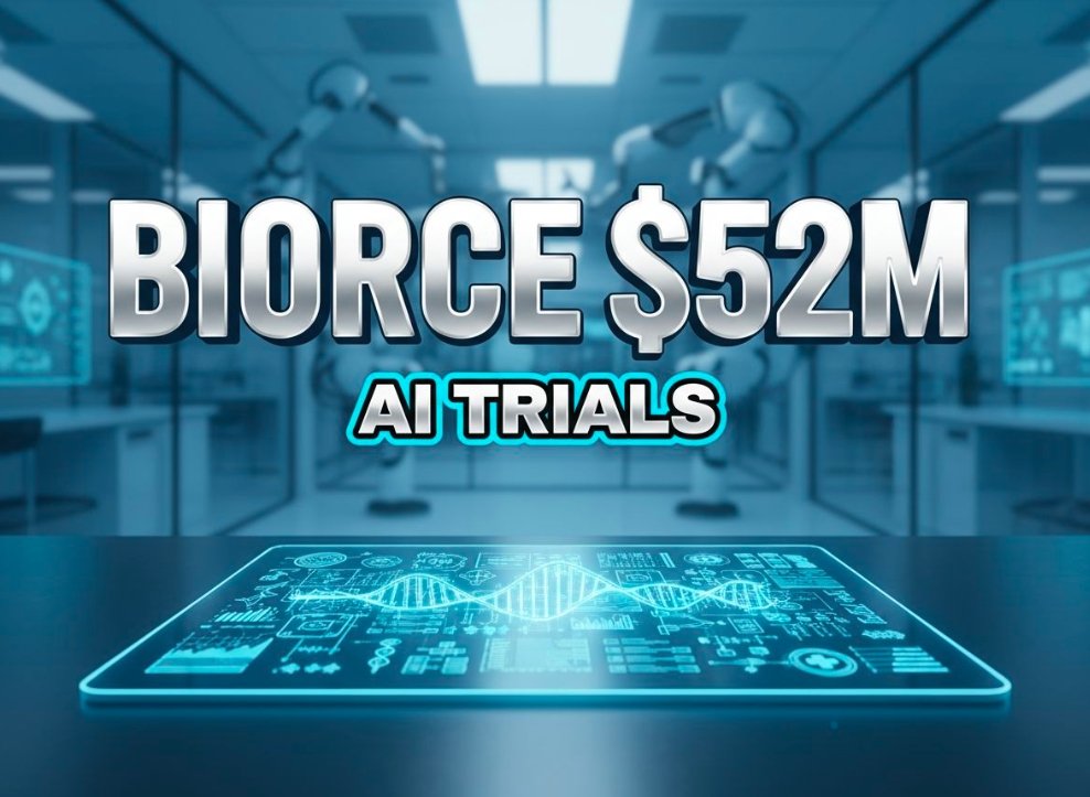 medical research AI software interface on tablet in laboratory setting