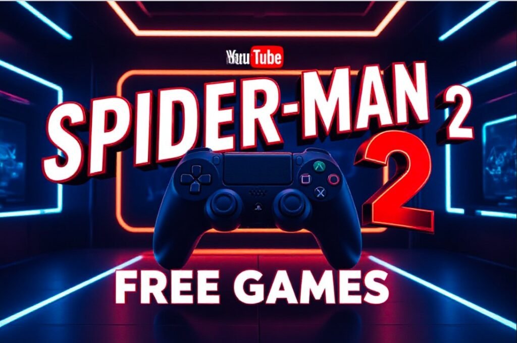 playstation controller next to gaming keyboard with blue lighting