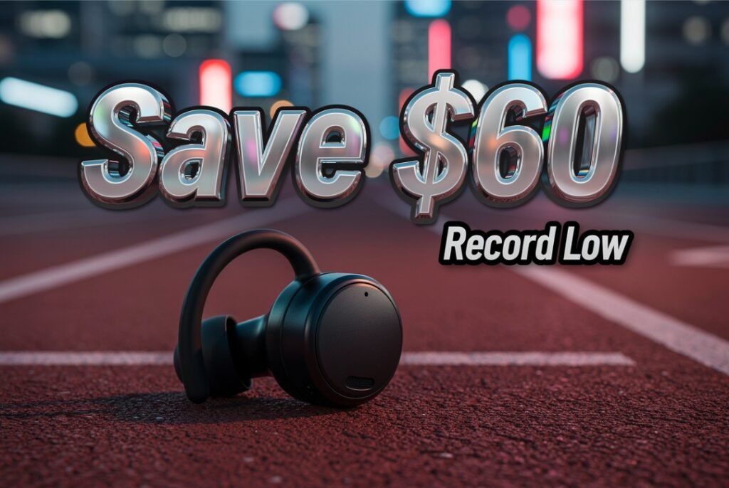 soundcore aerofit 2 black open ear headphones discount