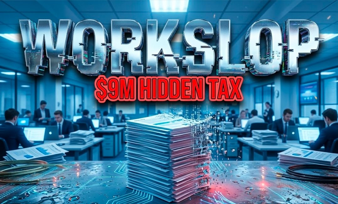 AI Workslop Costs Companies $9M a Year in Rework