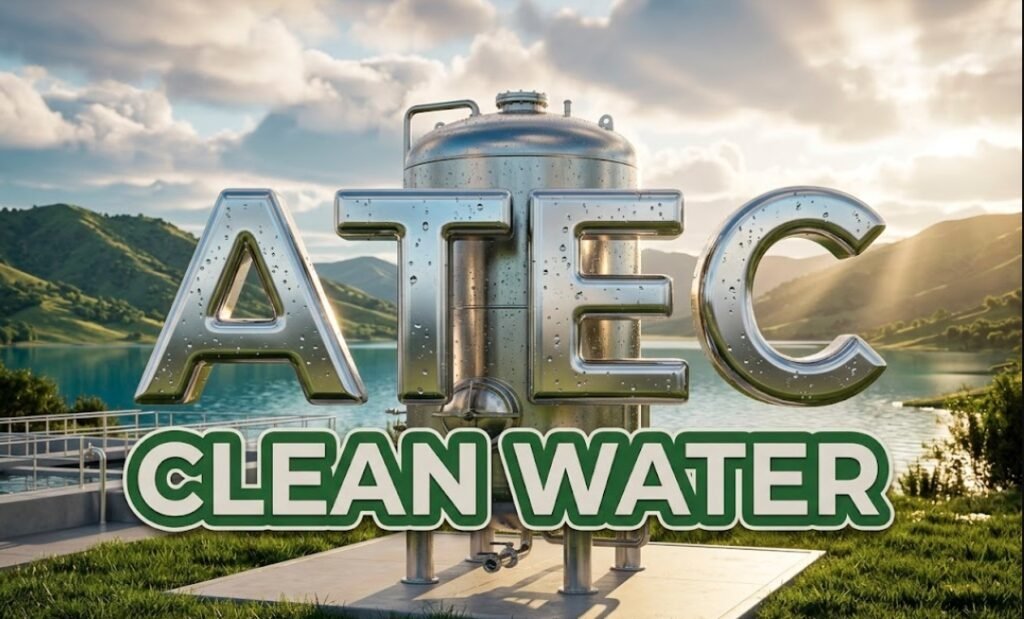 ATEC water filtration system tribal community clean drinking water California