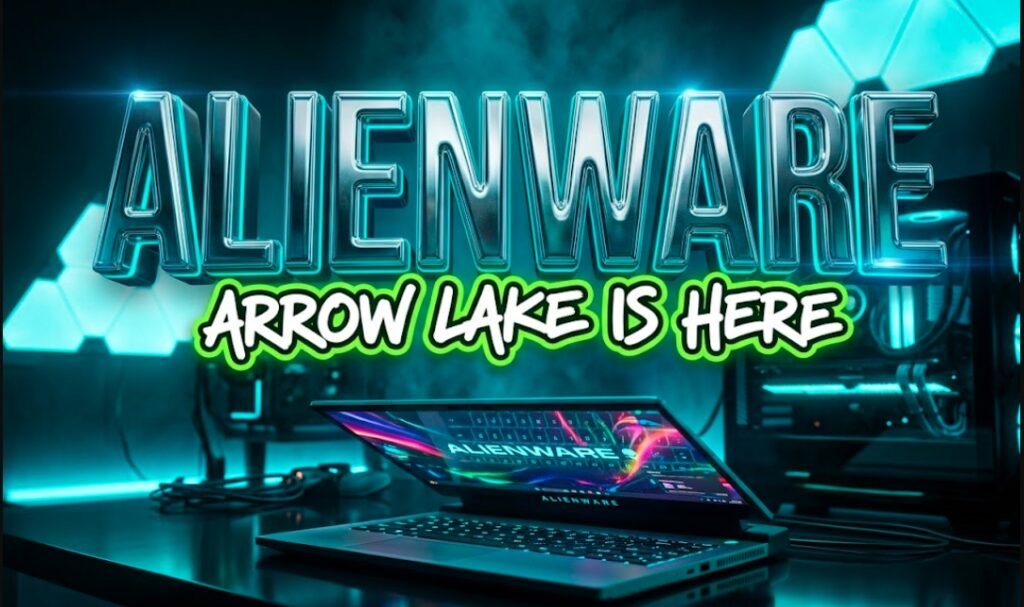 Alienware 16 Area-51 gaming laptop anti-glare OLED display Arrow Lake
