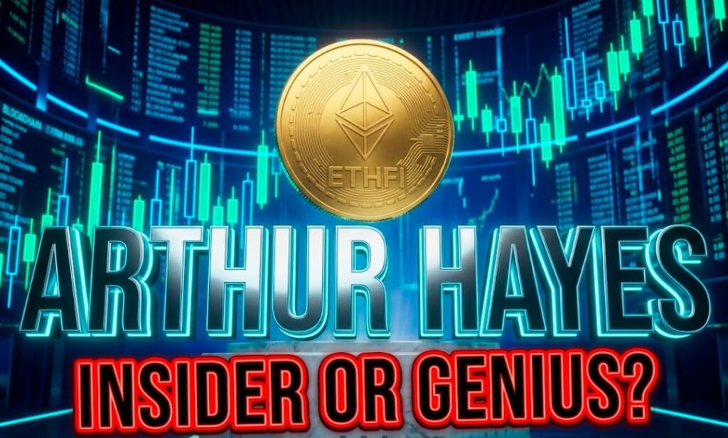 Arthur Hayes ETHFI token purchase Upbit KRW listing onchain data