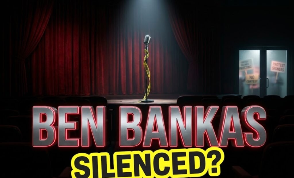 Ben Bankas comedian cancelled shows free speech Hollywood hypocrisy 2026
