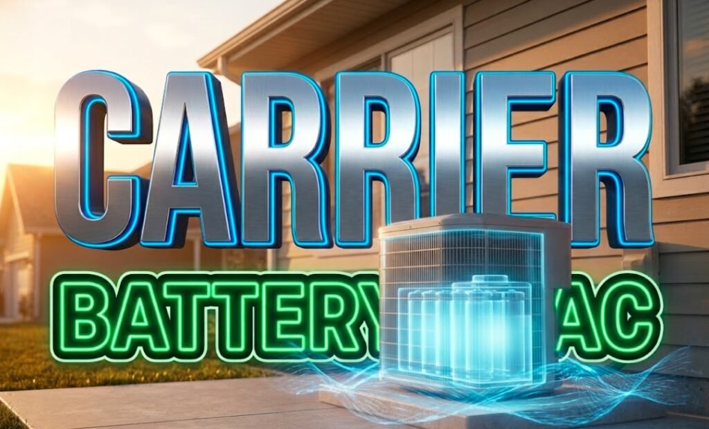 Carrier battery enabled HVAC unit field trial energy savings