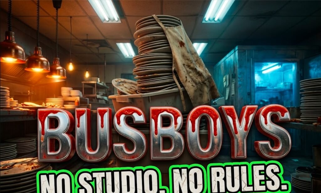 David Spade Theo Von Busboys indie comedy April 2026 release