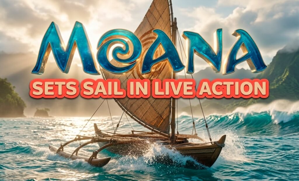 Disney live-action Moana trailer Catherine Lagaia Dwayne Johnson Maui 2026