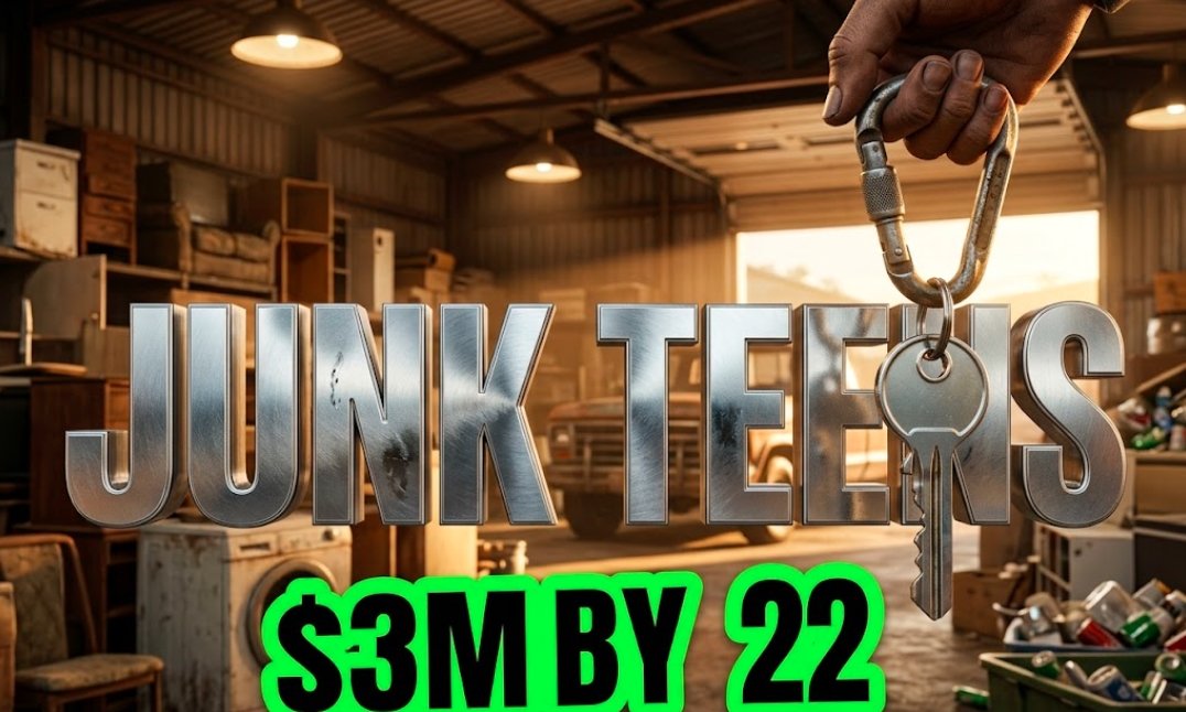 Gen Z teen brothers junk removal startup Junk Teens Massachusetts