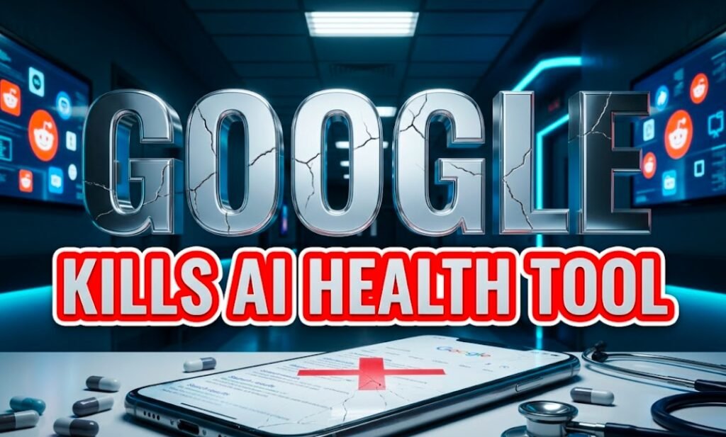 Google AI health search feature removed Reddit medical advice