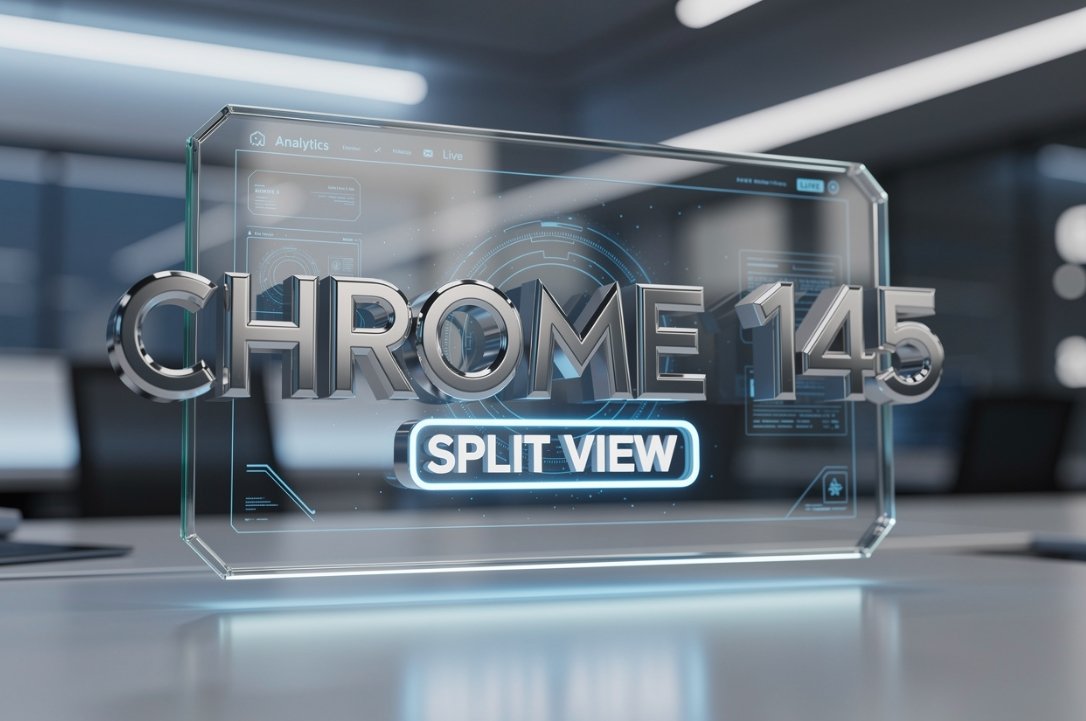 Google Chrome browser split view multitasking feature update 2026