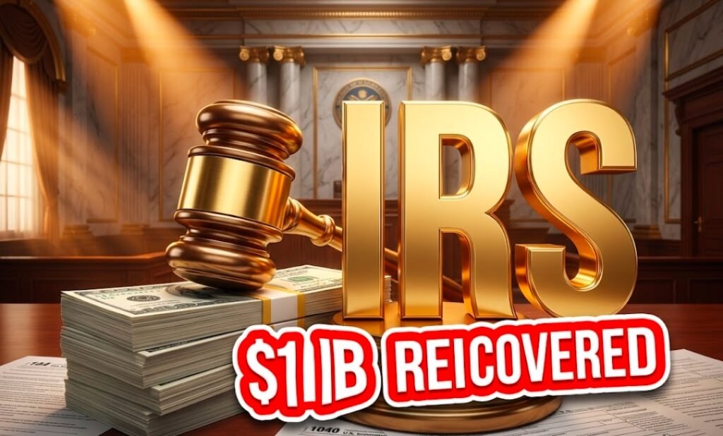 IRS tax enforcement wealthy millionaires unpaid taxes recovery
