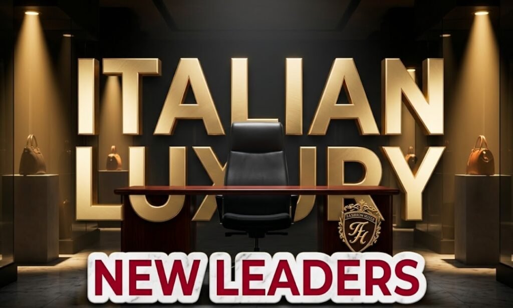 Italian luxury brand leadership changes Armani Prada Versace 2026