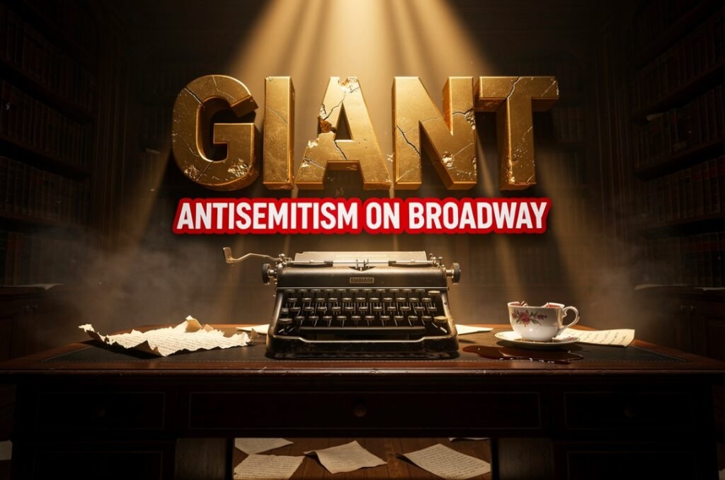 John Lithgow Giant Broadway play Roald Dahl antisemitism 2026