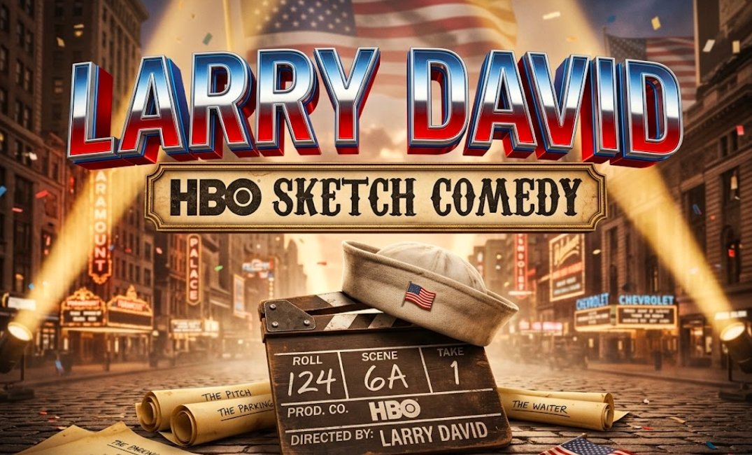 Larry David HBO sketch comedy series with Barack Obama 2026
