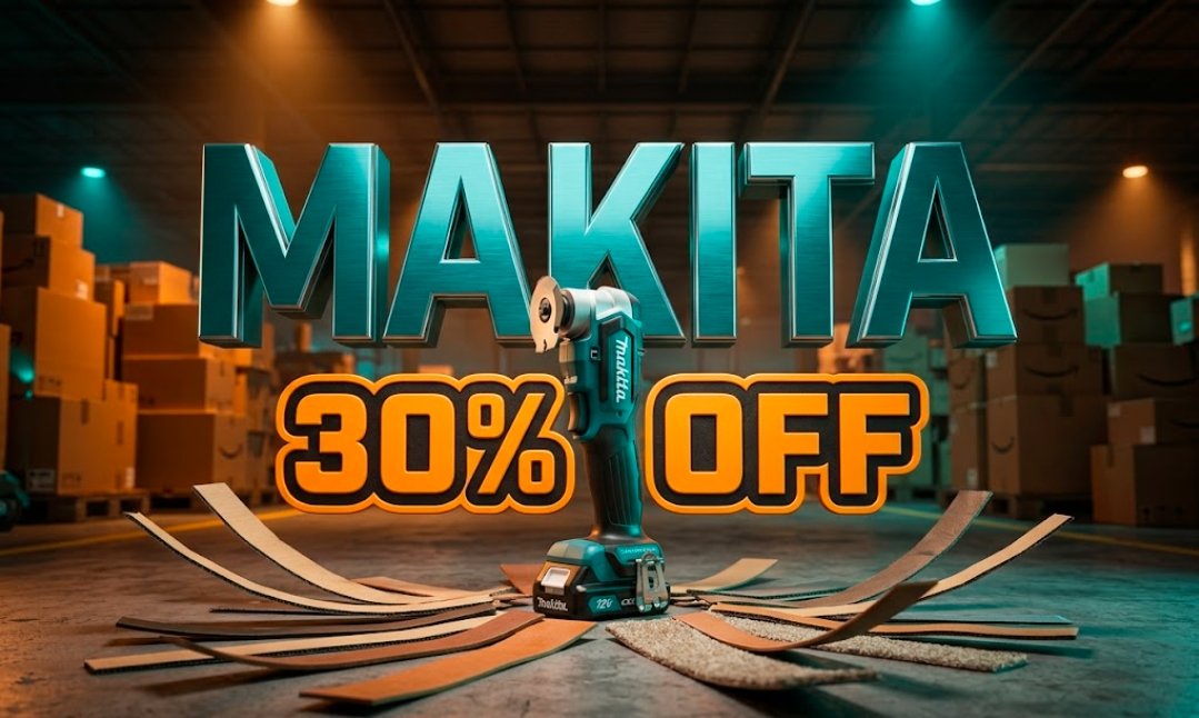 Makita 12V cordless multi-cutter kit deal Amazon spring sale