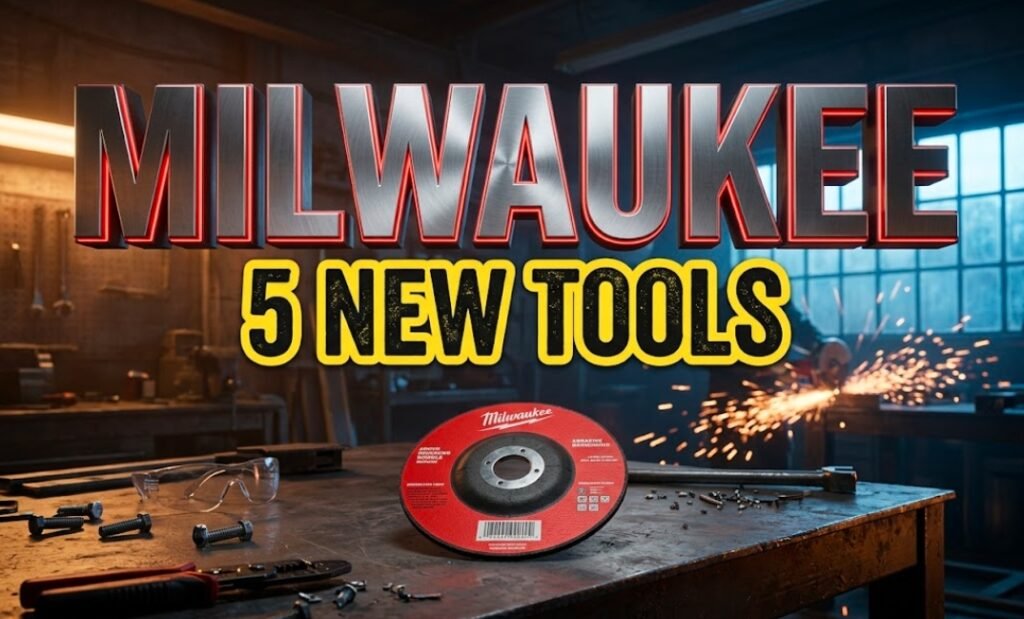 Milwaukee new abrasive wheels wire stripper safety glasses April 2026 launch