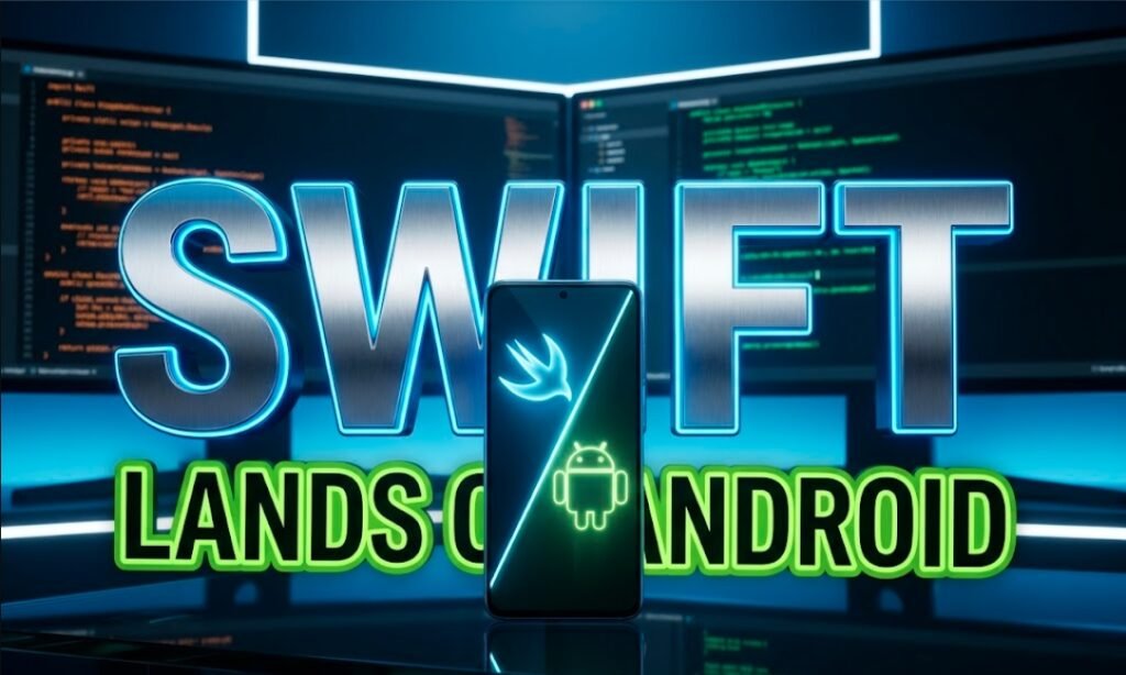 Swift programming language Android SDK cross platform app development