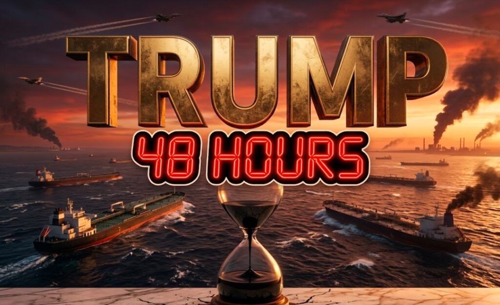 Trump Iran Strait of Hormuz oil crisis 48 hour deadline