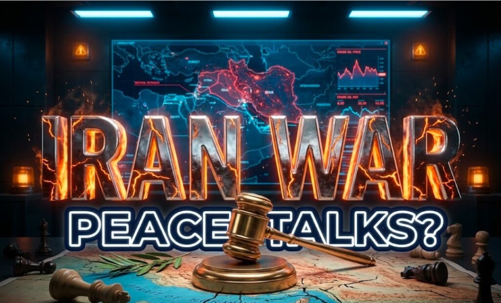 Trump Iran war peace talks Strait of Hormuz oil crisis 2026