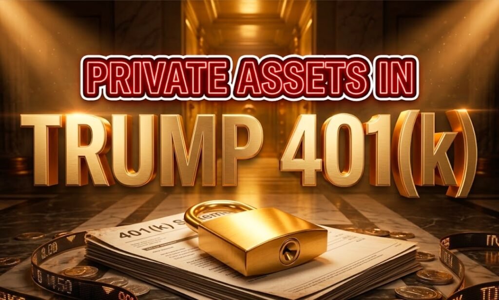 Trump executive order private equity crypto 401k retirement savings