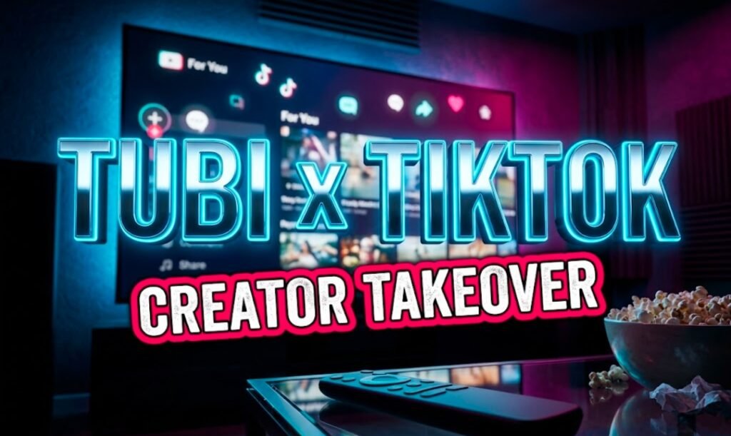 Tubi TikTok Creatorverse Incubator creator-led streaming shows partnership
