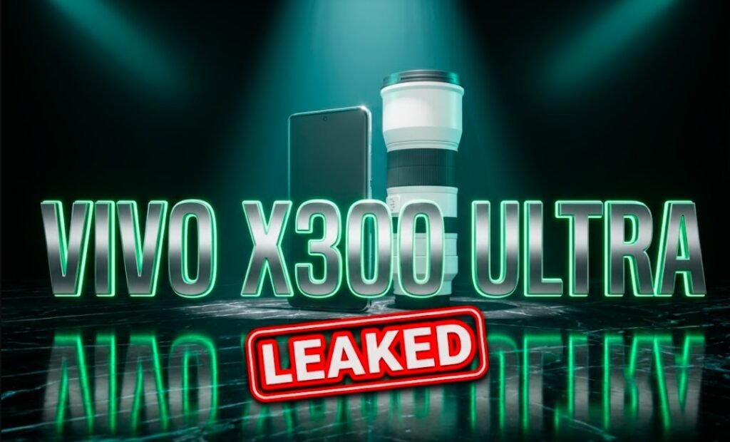 Vivo X300 Ultra green two-tone design real-life photo leak 2026