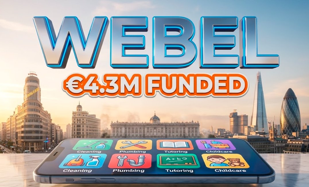Webel home services app funding round European expansion 2026
