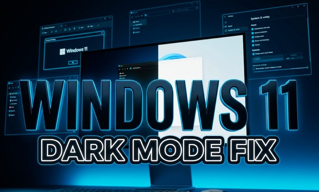 Windows 11 dark mode legacy interface expansion update 2026