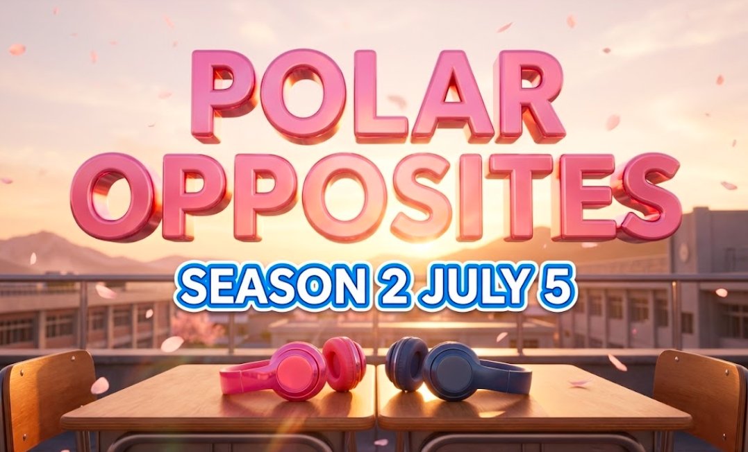You and I Are Polar Opposites Season 2 anime premiere date