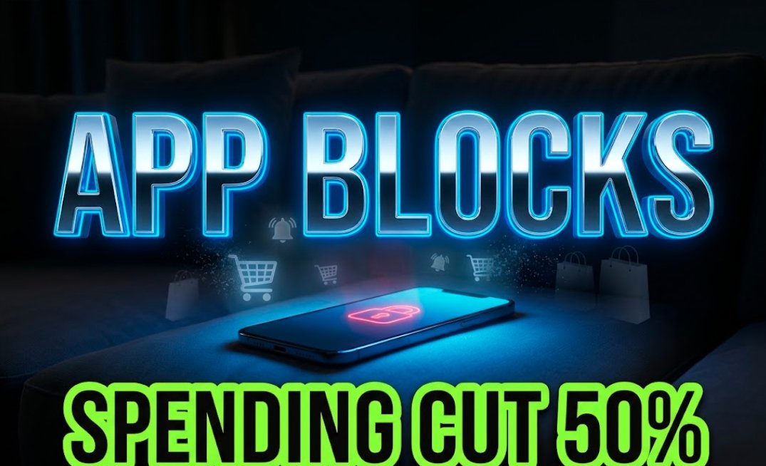 app blocker reducing impulse spending on phone at night