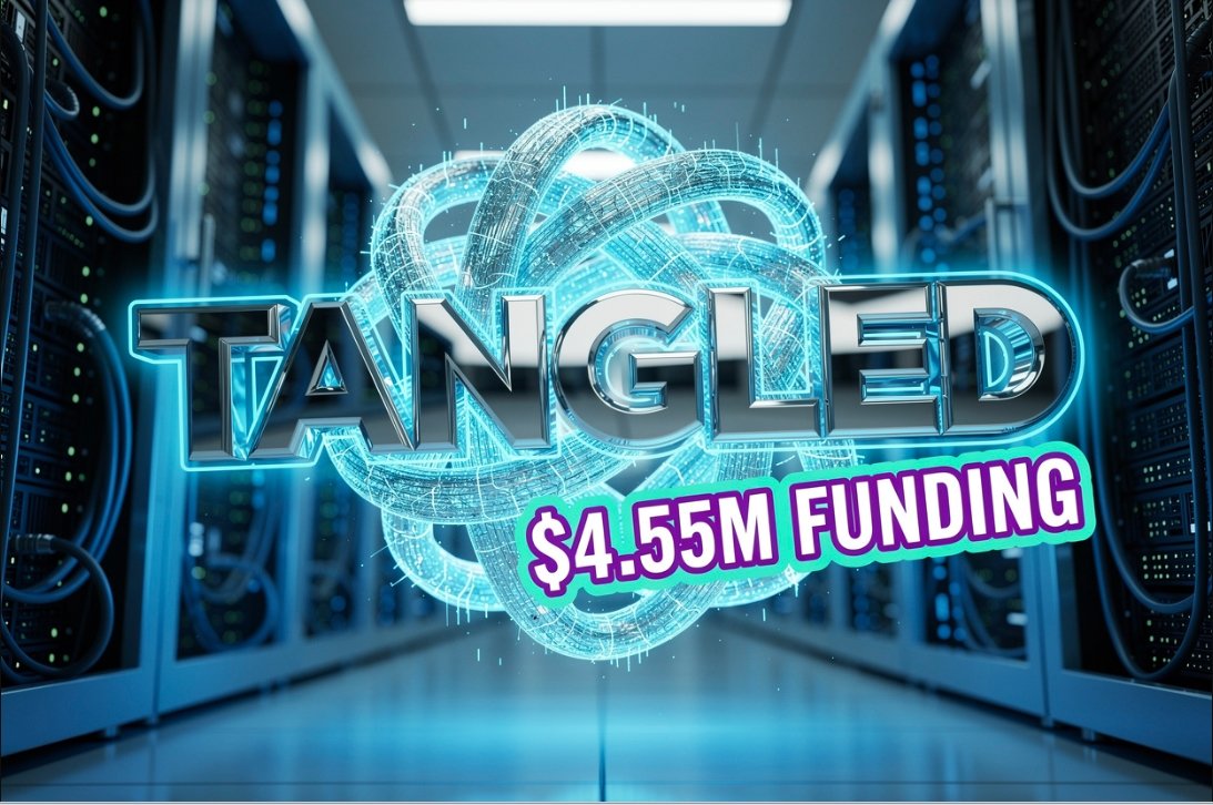 decentralized coding platform tangled logo abstract visualization