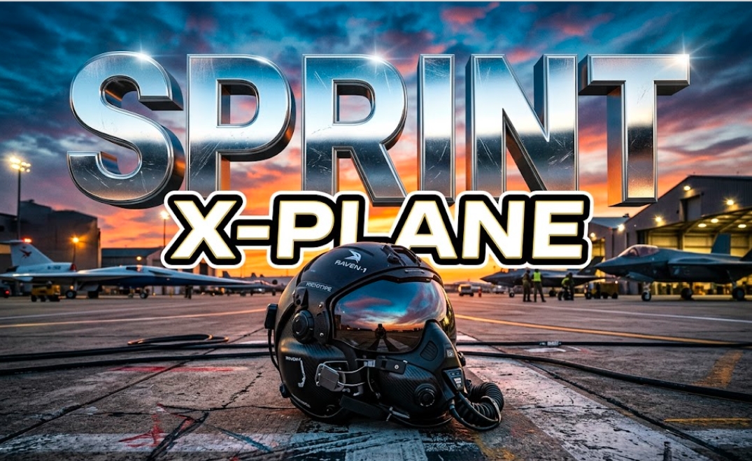 futuristic darpa sprint vtol military aircraft concept art