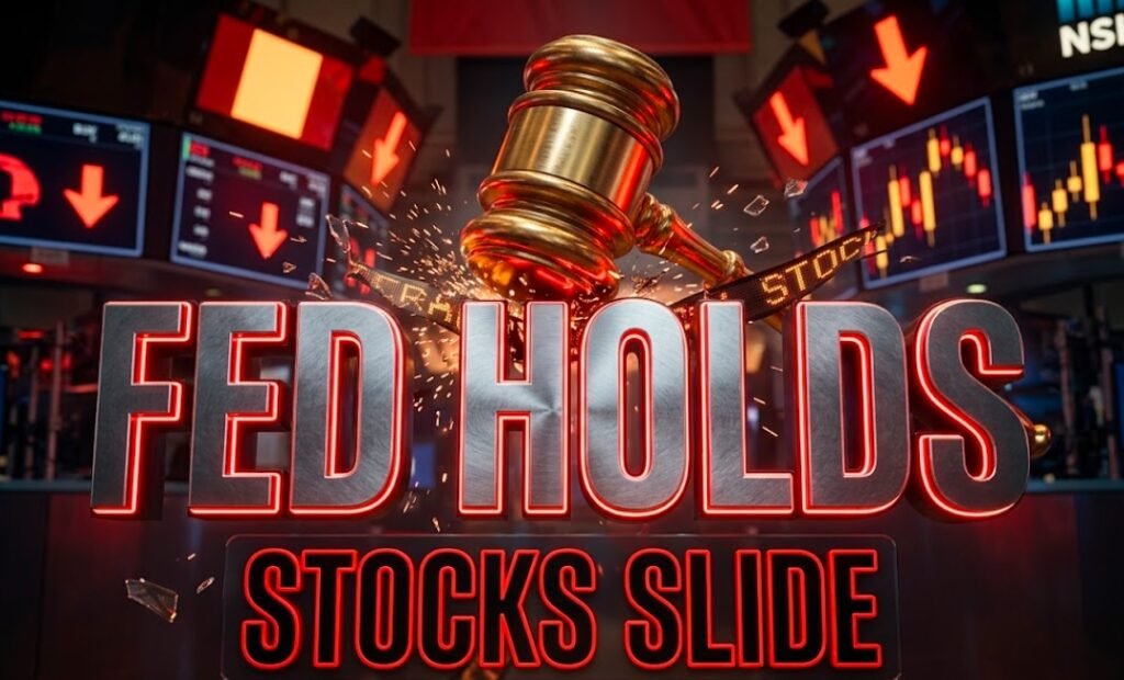 premarket stock market swings after Fed rate decision and inflation data