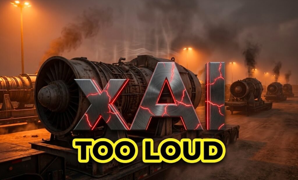 xAI data center gas turbines noise pollution Southaven Mississippi residents