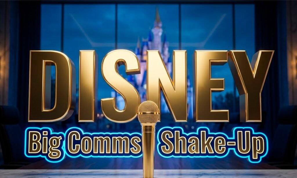 Disney EVP communications promotion April Carretta Dana Walden 2026