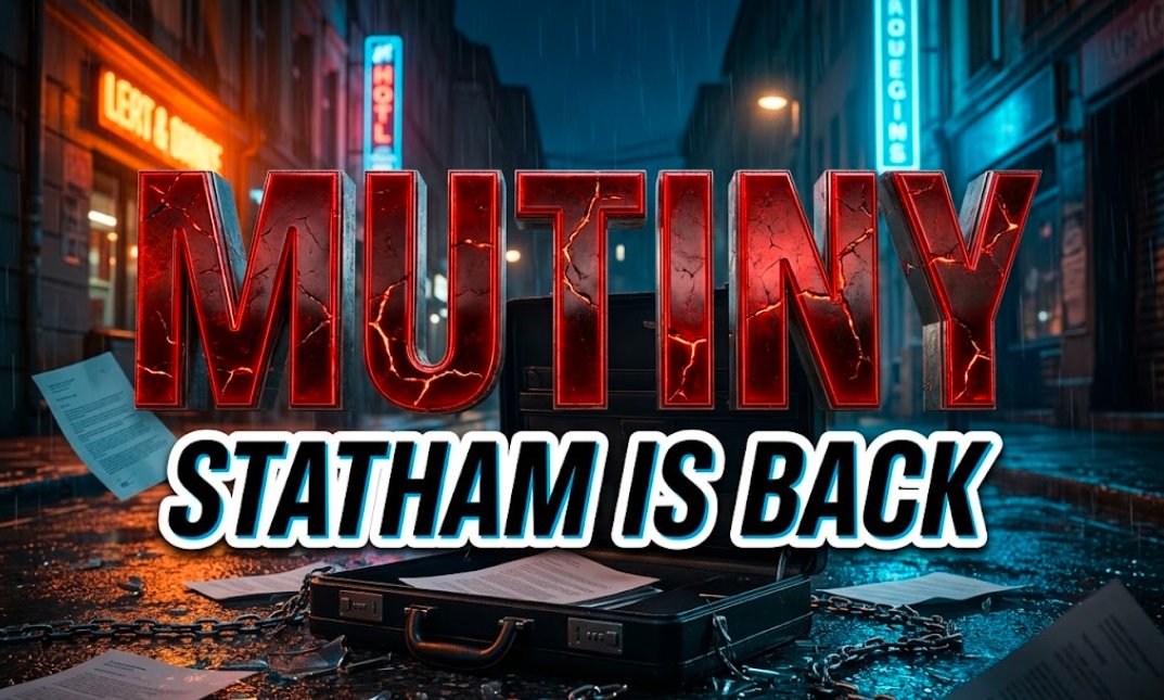Jason Statham Mutiny 2026 action thriller official trailer